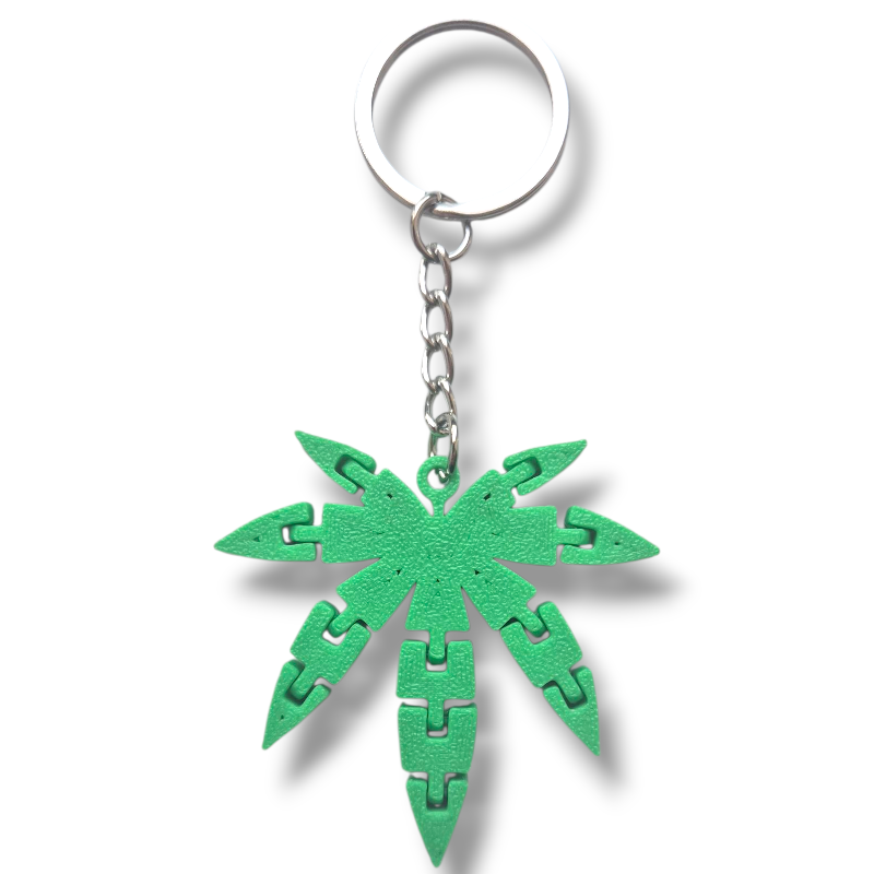 Liść Konopii - Brelok (Flexi)